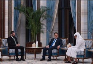 السوداني اجتمع في الدوحة بأمير قطر والرئيس السوري