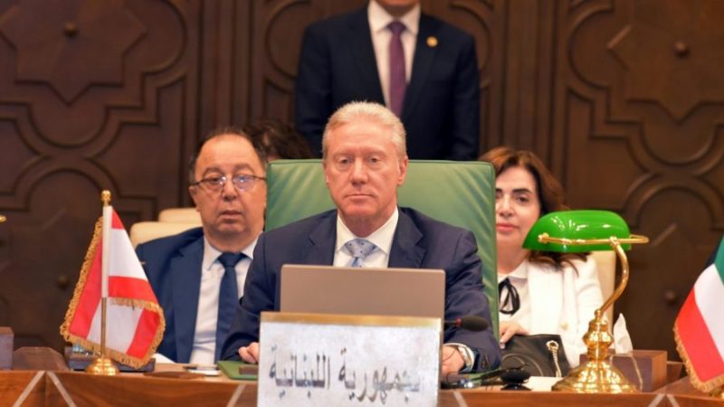 وزير الخارجية يوسف رجي