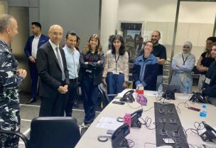وزير الداخلية والبلديات أحمد الحجار بغرفة العمليات المركزية الخاصة بالإنتخابات البلدية والإختيارية