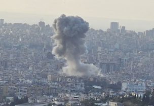 غارة على الضاحية الجنوبية