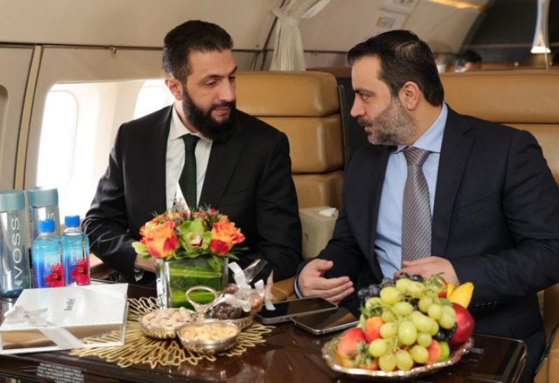 الرئيس السوري أحمد الشرع ووزير الخارجية أسعد الشيباني يتوجهان إلى دولة الإمارات العربية المتحدة لبحث العديد من القضايا المشتركة بين الدولتين