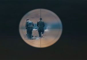 مشهد من الفيديو الذي نشرته القسام لقنص جنود اسرائيليين