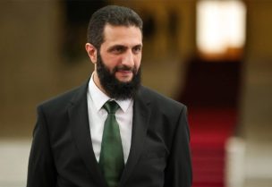 الرئيس السوري أحمد الشرع