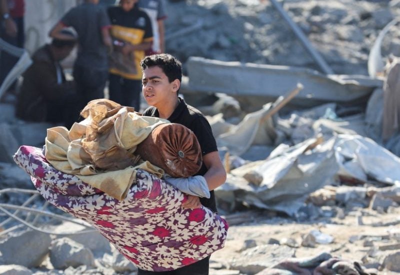 الدمار في غزة بسبب العدوان الاسرائيلي