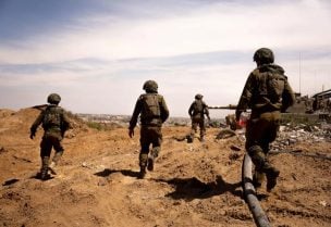 الجيش الإسرائيلي في شمال غزة، 17 مايو/أيار 2025. رويترز