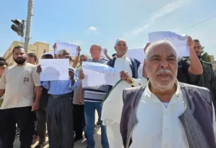 بداية تجمع المتظاهرين في ليبيا