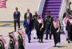 ولي العهد السعودي يستقبل الرئيس الأمريكي في العاصمة السعودية الرياض