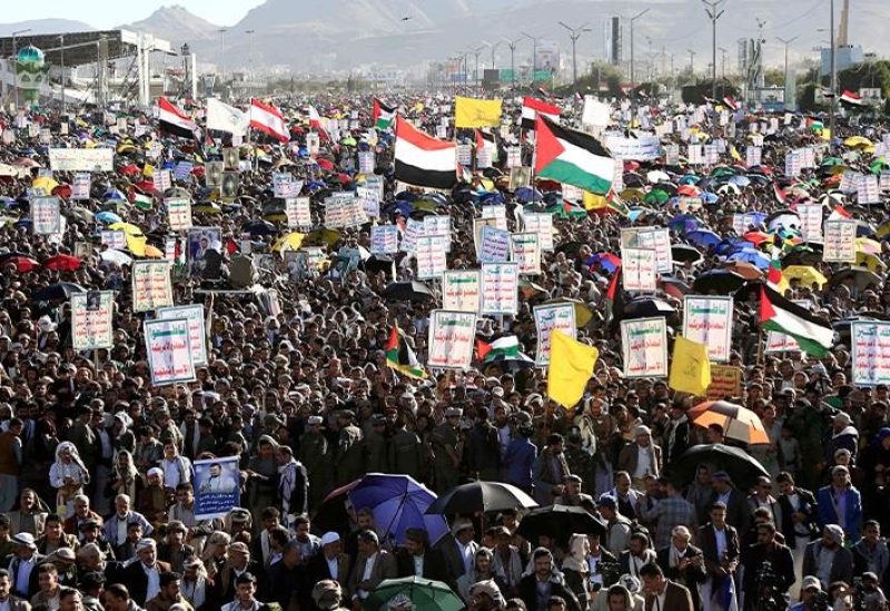مظاهرات في اليمن والمغرب تضامناً مع غزة