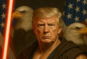 صورة ترامب التي نشرها البيت الأبيض على "إكس"