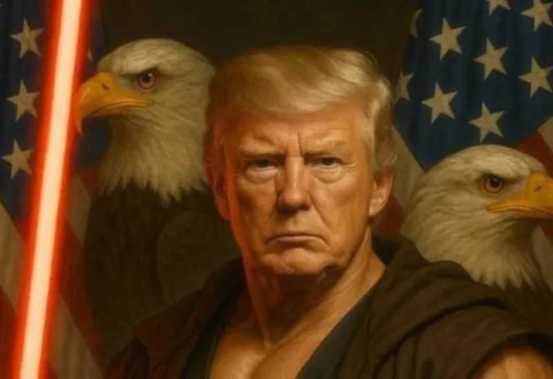 صورة ترامب التي نشرها البيت الأبيض على "إكس"