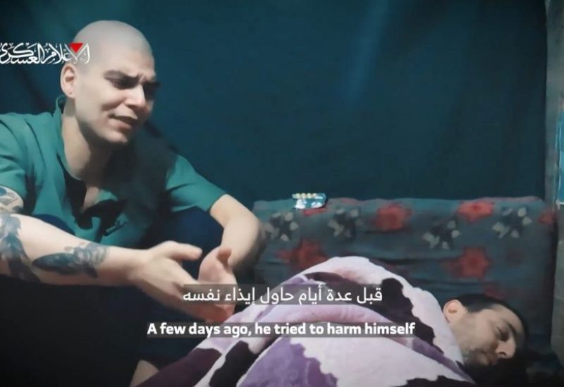 فيديو جديد للأسيرين الإسرائيليين "ألكناه بوحبوط" و"يوسف حاييم أوحانا"
