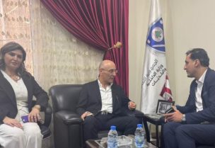 وزير الداخلية أحمد الحجار خلال جولته في حاصبيا