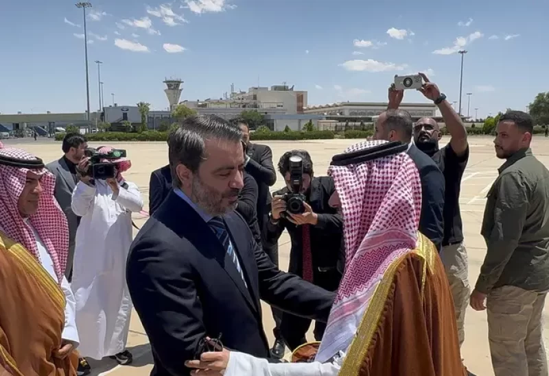 وزير الخارجية السعودي الأمير فيصل بن فرحان في العاصمة السورية دمشق