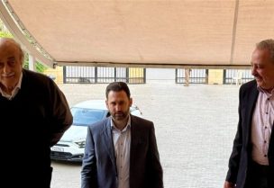 طلال أرسلان يستقبل الرئيس السابق للحزب التقدمي الاشتراكي وليد جنبلاط ورئيس الحزب النائب تيمور جنبلاط