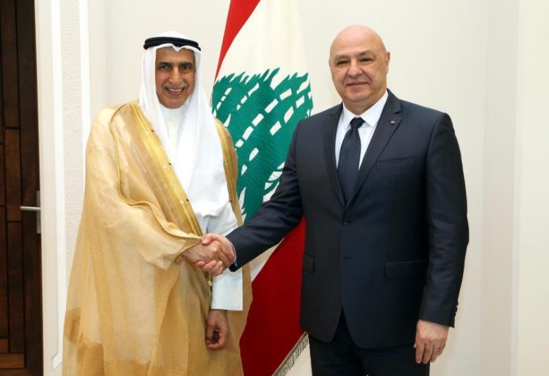 رئيس الجمهورية جوزاف عون خلال استقباله رئيس الصندوق العربي للإنماء الاقتصادي والاجتماعي بدر محمد السعد