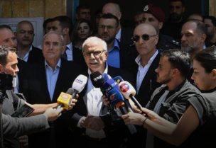 جولة لرئيس مجلس الوزراء نواف سلام في معبر المصنع الحدودي