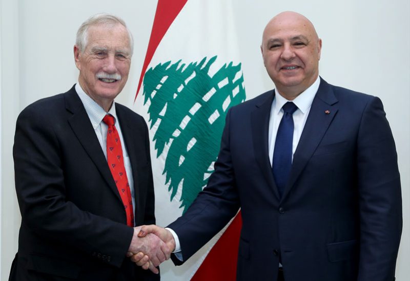 الرئيس جوزاف عون والسيناتور أنغوس كينغ