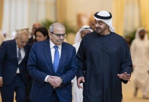 رئيس مجلس الوزراء ​نواف سلام​ يزور رئيس الإمارات ​محمد بن زايد آل نهيان​ في قصر البحر في أبو ظبي