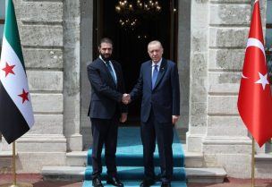 الرئيس السوري أحمد الشرع يلتقي الرئيس التركي رجب طيب أردوغان في اسطنبول