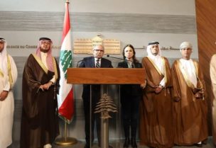 المؤتمر الصحافي لرئيس الحكومة نواف سلام بعد اجتماعه مع سفراء دول مجلس التعاون الخليجي