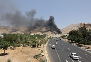آثار غارات اسرائيلية سابقة على طهران