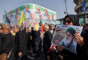 تشييع قادة عسكريين وعلماء نوويين إيرانيين قُتلوا في الغارات الإسرائيلية، في طهران، إيران، 28 يونيو 2025. رويترز