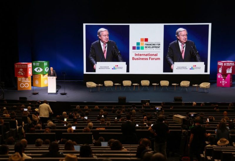 المؤتمر الدولي الرابع المعني بتمويل التنمية في إشبيلية. رويترز