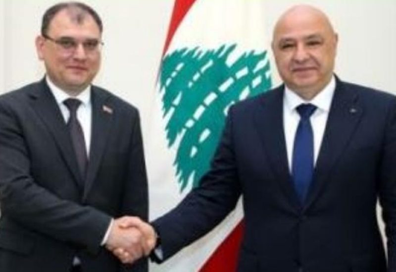 رئيس الجمهورية جوزاف عون ونائب رئيس مجلس وزراء بيلاروسيا Viktor Karankevich