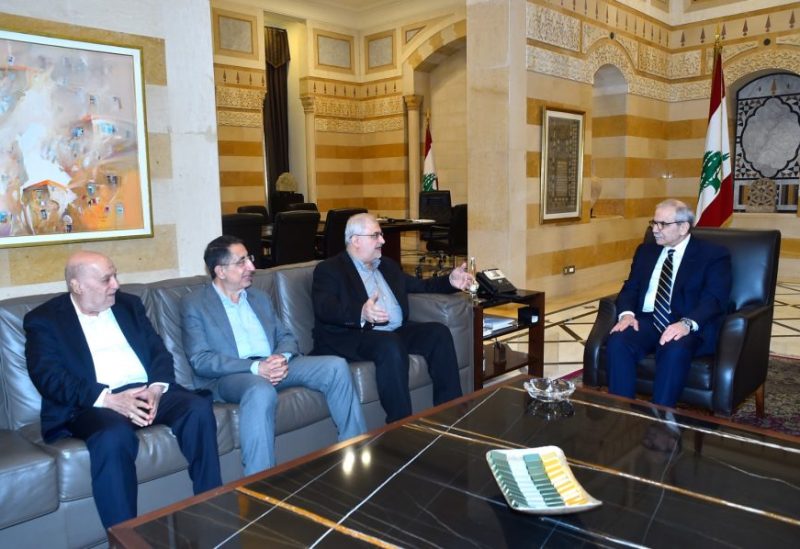 رئيس مجلس الوزراء الدكتور نواف سلام استقبا وفدا من كتلة الوفاء للمقاومة برئاسة رئيس الكتلة النائب محمد رعد