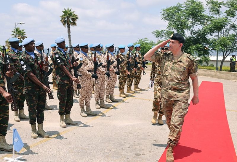 قائد الجيش العماد رودولف هيككل يزور قيادة اليونيفيل