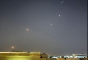 صواريخ إيرانية في سماء قطر