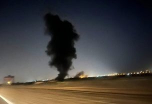 الطيران الحربي الإسرائيلي يقصف ثكنة عسكرية مُخلاة على الطريق بين مدينتي قم وأراك في إيران
