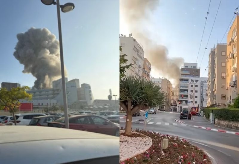 صواريخ ايرانية تستهدف تل أبيب
