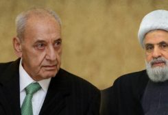 نعيم قاسم ونبيه بري