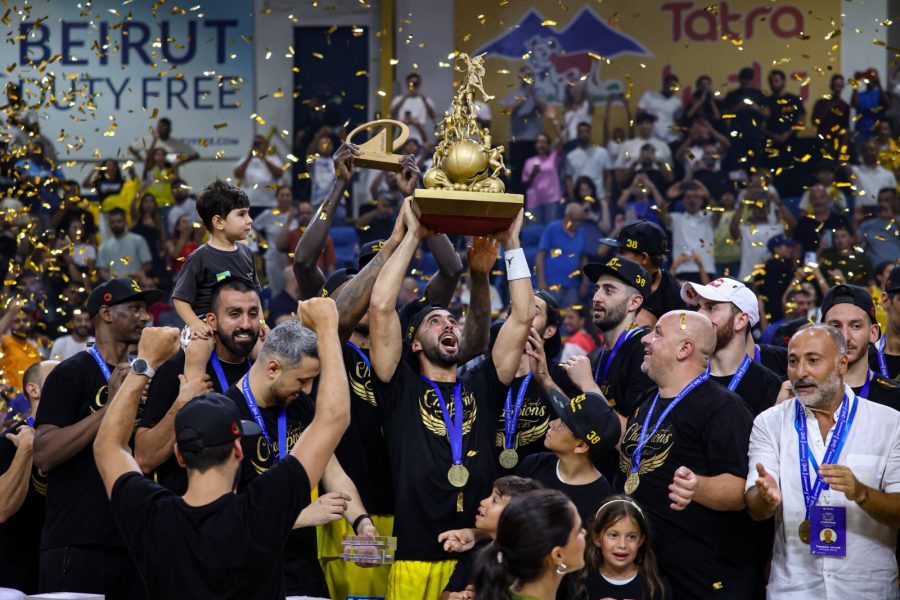 الرياضي بيروت يتوج بطلاً للبنان في كرة السلة