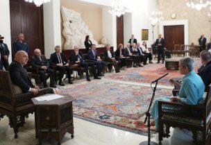الرئيس عون، أمام وفد أوروبي وسفراء الاتحاد الأوروبي