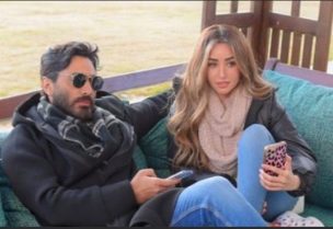 الفنان تامر حسني وهنا الزاهد