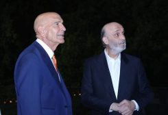 سمير جعجع وتوماس باراك