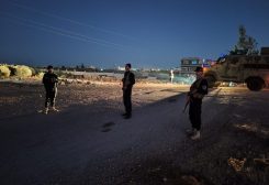 لقطات لانتشار قوى الأمن الداخلي على الحدود الإدارية الفاصلة بين محافظتي درعا والسويداء - سانا