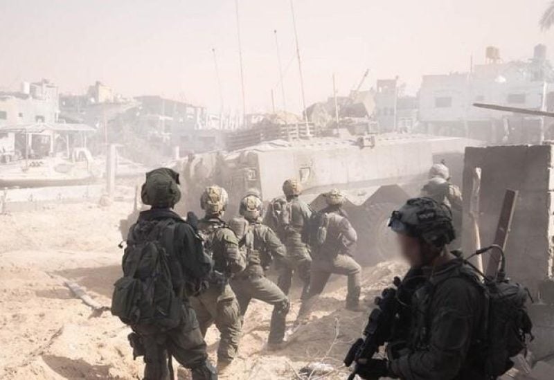 الجيش الإسرائيلي في قطاع غزة-الأناضول