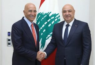 الرئيس جوزاف عون والموفد الأمريكي توم باراك