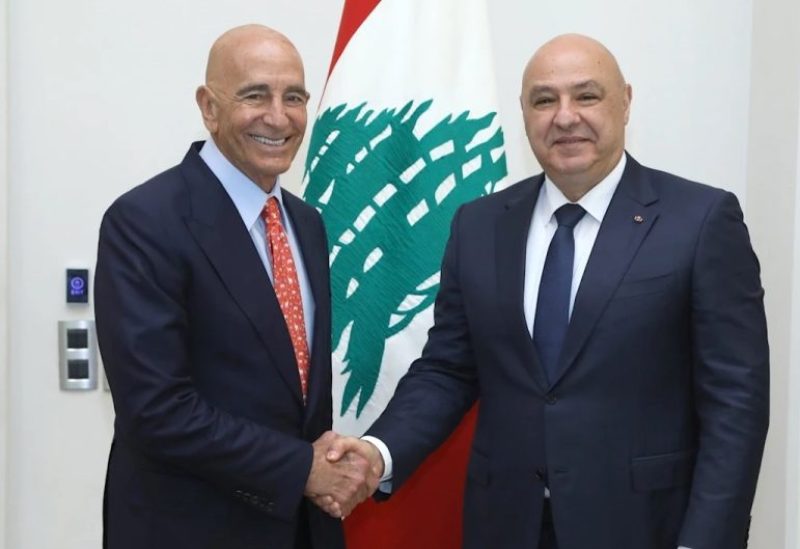 الرئيس جوزاف عون والموفد الأمريكي توم باراك
