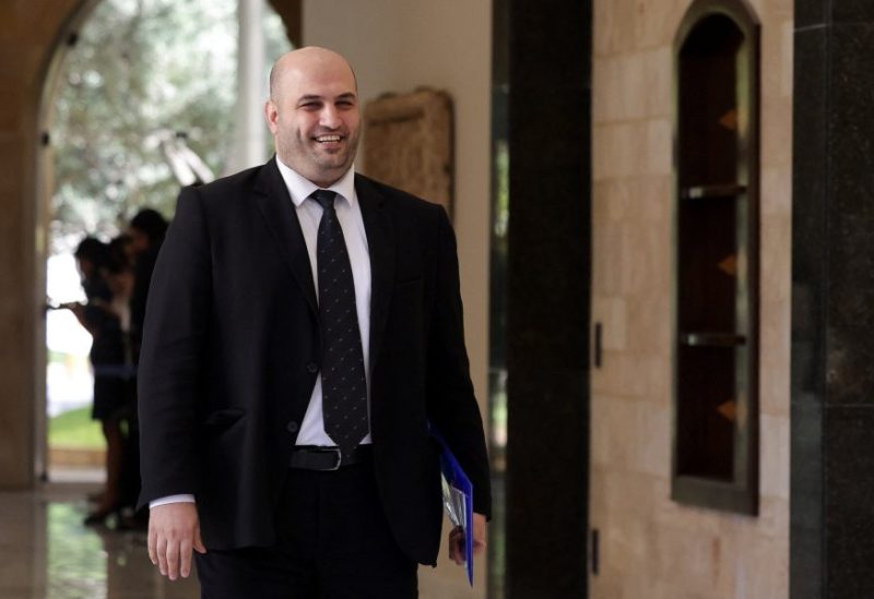 وزير الصحة العامة الدكتور ركان ناصر الدين. رويترز