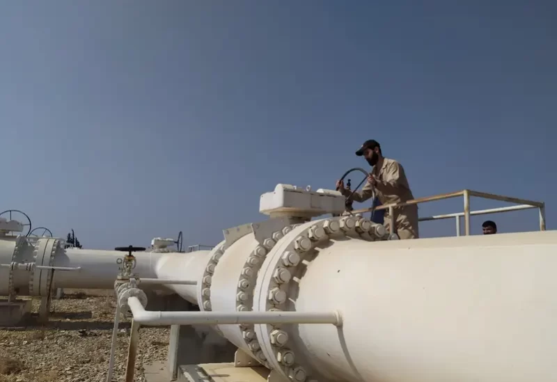 من تحضيرات لإستقبال الغاز الأذربيجاني في محطة الرضوانية للغاز بريف حلب (بالعربية.نت)