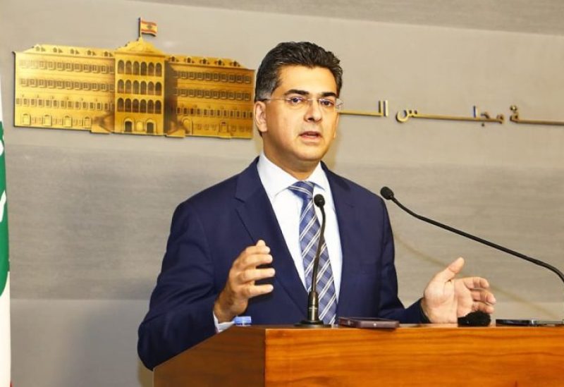 وزير الاعلام بول مرقص