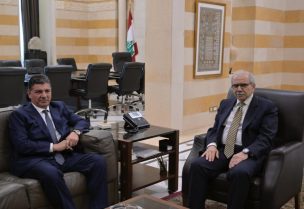 رئيس مجلس الوزراء الدكتور نواف سلام والشيخ بهاء الحريري