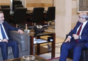 رئيس مجلس الوزراء نواف سلام والنائب ميشال معوض