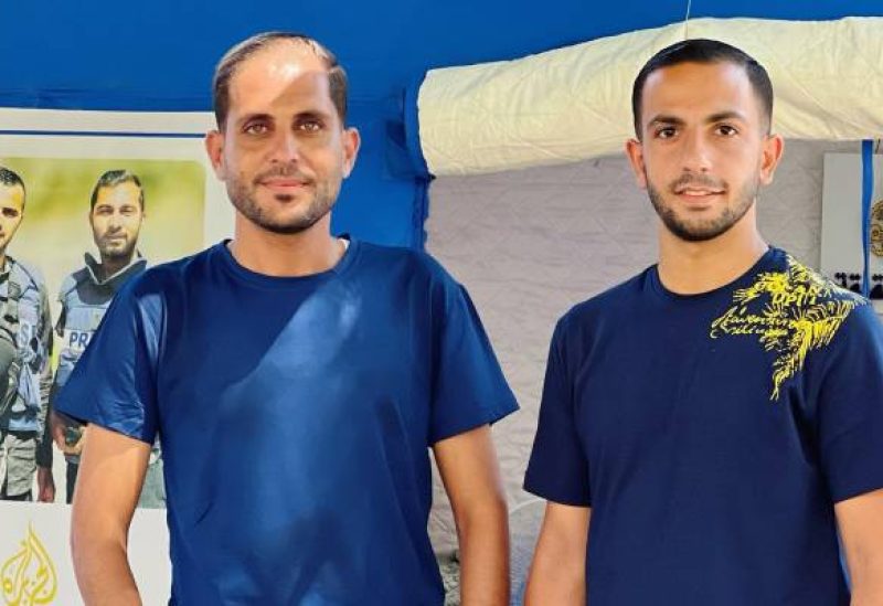أنس الشريف ومحمد قريقع