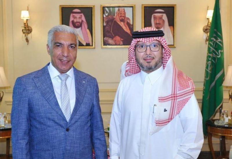 النائب جميل عبّود وسفير المملكة العربية السعودية الدكتور وليد بخاري
