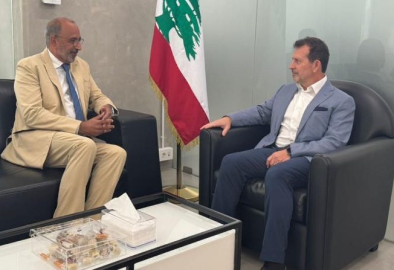 شحادة استقبل ريزا... وتحضيرات لزيارة وفد فرانكوفوني